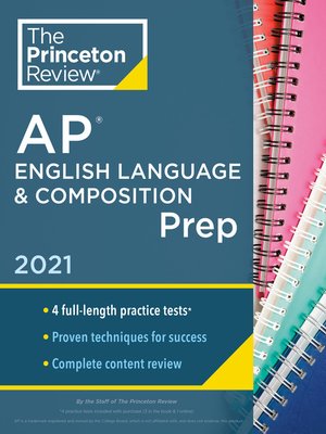 cover image of Princeton Review AP English Language & Composition Prep, 2021